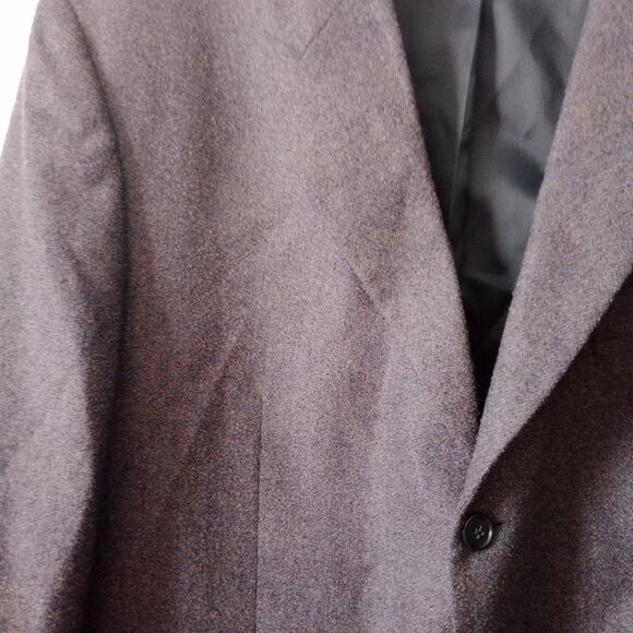 Calvin Lanificio di Pray Sport Coat 44R Plaid Wool Blend Jacket - Picture 2 of 11